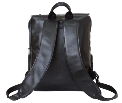 Кожаный рюкзак Santerno black (арт. 3007-05)
