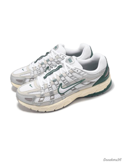 Nike P-6000 White/Green Мужские (41-45)