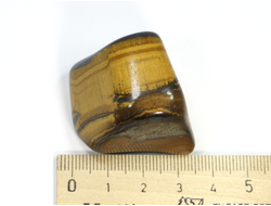 Тигровый глаз, галтовка, ЮАР (37*33*30 мм, 58 г) №21777