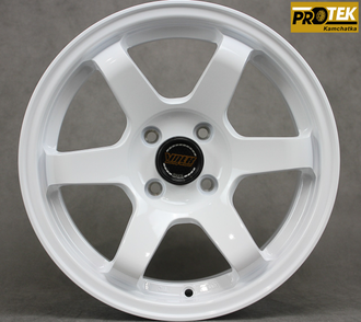 Комплект дисков R15 7,0J ET+30 4*100 RAYS Volk Racing TE37 SL Белый (D156)
