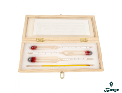 Подарочный набор Ареометров 0-100 + термометр