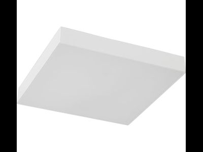 Feron св-к св/д накл. даунлайт 24W(1920lm) бел 4000K 4K IP44 квадр 191x191x26 б/рамк AL267 ONE 51296