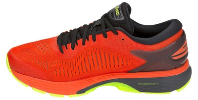 Asics Gel-Kayano 25 Красные с желтым