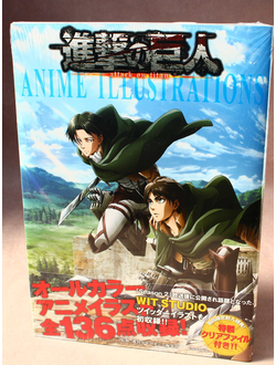 Оригинальный Арт Бук Attack on Titan Season 1, 2 (Атака титанов 1 и 2 сезон)
