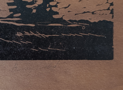 "Шелепин А.Н." автолитография Калинкин Г.А. 1972 год