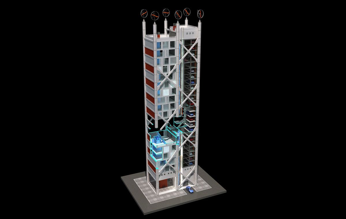 18-ти этажный жилой дом с автоматизированным паркингом