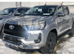 Защита переднего бампера (G) d76 для Toyota Hilux 2020-