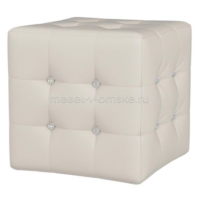 Пуф Леонардо со стразами