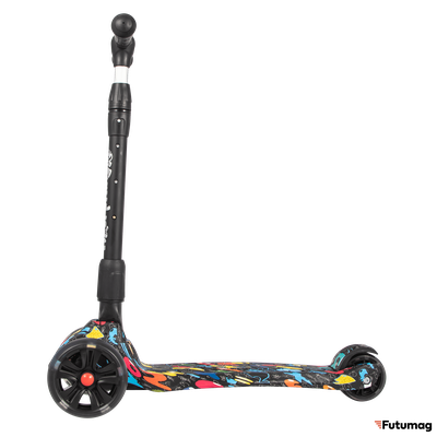Детский самокат TechTeam Tiger Print 2022 Экстрим