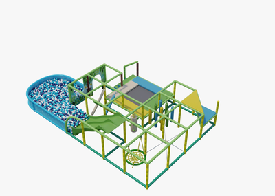 Детский игровой лабиринт 7 х 4,1 х 3,6м.