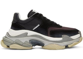 Balenciaga Triple S 2.0 черно-белые