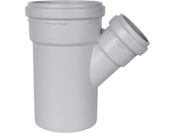 Тройник канализационный STOUT D 110х58 / 45° бесшумный (Арт. SKB-0015-115845)