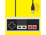 Джойстик USB формы NES для PC (Controller) OEM