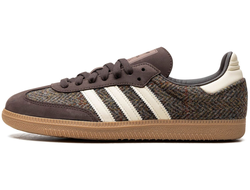 Adidas Samba OG Tweed Pack Dark Brown Cream White Gum