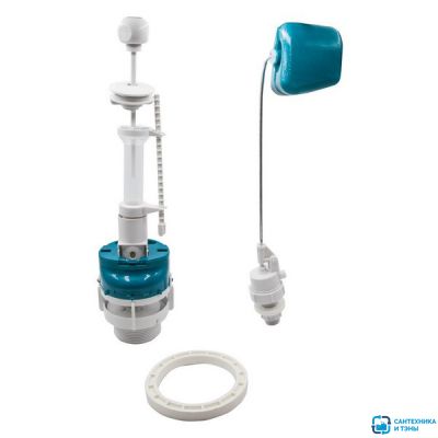 Арматура к смыв. бачку ИНКОЭР бел. шток бок/под. (и-сба-бм-б-в)