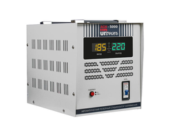 Однофазный стабилизатор напряжения UPOWER АСН-5000 с цифровым дисплеем