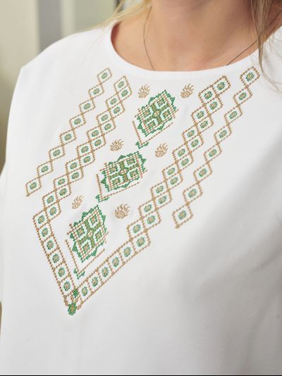 Блузка: 694-1023 вышивка