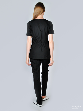 MK627 Блуза женская чёрный