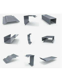 РСБ300 Отлив 240 мм ( БЕЛЫЙ ) раскрой 300 мм Артикул 00000086