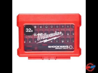 Набор бит Milwaukee Shockwave 32 шт 4932464240