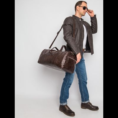 Кожаный портплед / дорожная сумка Torino Premium 
brown (арт. 4037-62)