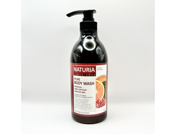 [NATURIA] Гель для душа КЛЮКВА/АПЕЛЬСИН PURE BODY WASH (Cranberry & Orange), 750 мл