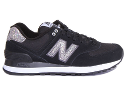 New Balance 574 Черные с серым