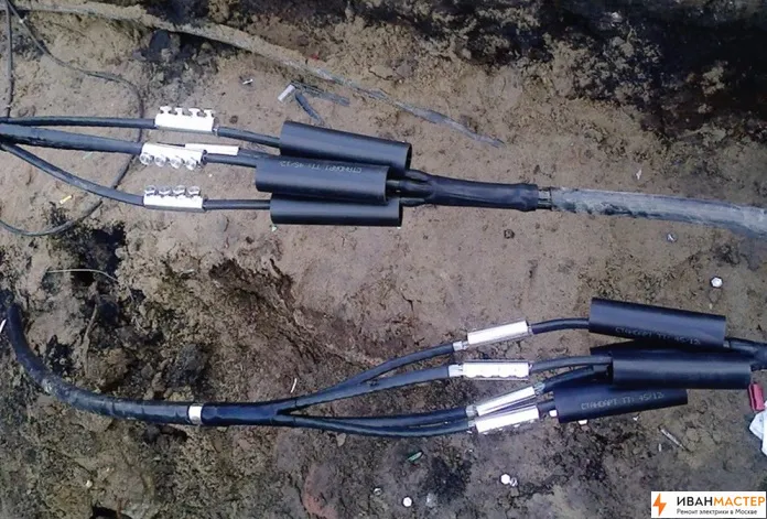 Ремонт электрического кабеля