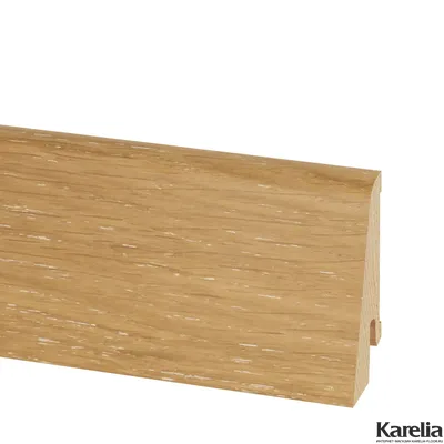 Плинтус напольный Pedross Дуб Затёртый шпон 58х20х2500 купить в интернет-магазине karelia-floor.ru