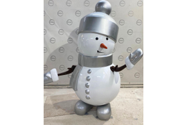 Снеговик из стеклопластика