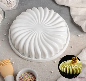 Форма для муссовых десертов и выпечки Доляна «Нежная сладость», 20×4,5 см