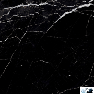 Керамогранит Ocean Ceramic Flash black 60 x 60 см черный полированная