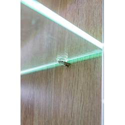 (TSV 3) Витрина пристенная со шкафчиком