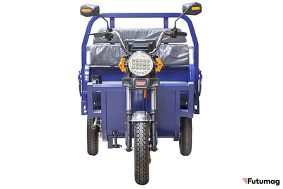 Грузовой электротрицикл Rutrike Партнёр 1500 48V1200W синий