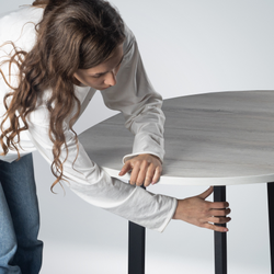 Гелиос стол обеденный раскладной пристенный 100(1100)*900*750 дуб Канадский