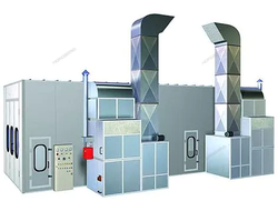 Окрасочно-сушильные камеры для грузового транспорта