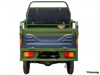 Грузовой электротрицикл Rutrike Вояж-П 1200 Трансформер 60V800W зеленый