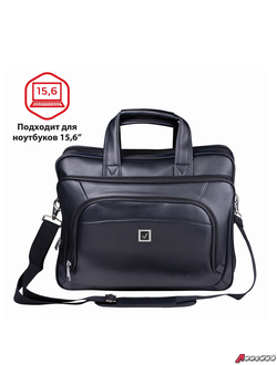 Сумка деловая BRAUBERG с отделением для ноутбука 15,6", «Favorite», 2 отделения, экокожа, 41×32×12 см. 240399