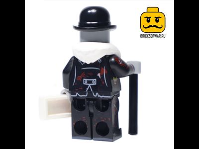 Конструктор фигурка Зомби олигарх (миллионер), совместим с Лего