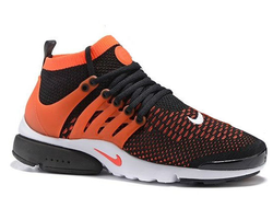 NIKE AIR Presto BLACK ORANGE (41-45) Арт. 414F-A