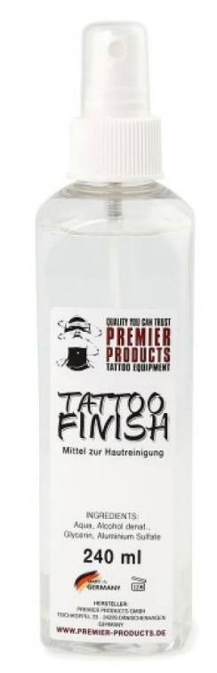 Tattoo Finish - Спрей для ускорения заживления татуировки 240мл