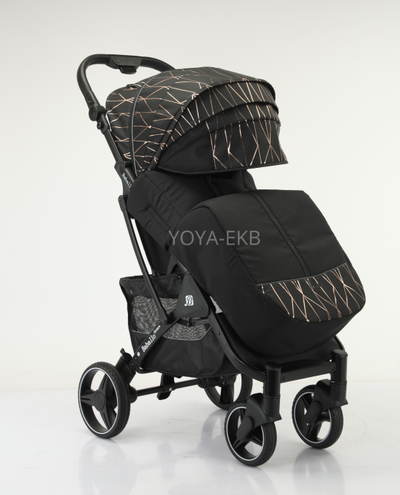 Детская коляска BABALO 2024 FUTURE Золотые полосы