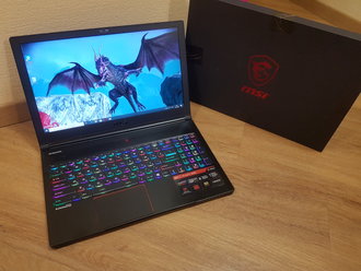 MSI GS63 STEALTH 8RE-021RU ( 15.6 FHD 120Hz I7-8750H GTX1060(6Gb) 16Gb 1Tb + 128SSD )