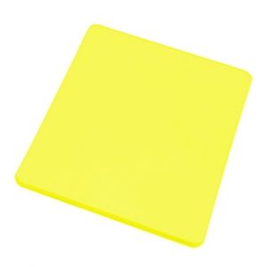 Доска разделочная 450*300*12 мм, полипропилен, цвет жёлтый