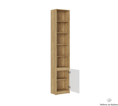 Бостон СЖ-001 Дуб Крафт золотой/Белый глянец