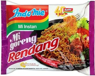 Жареная Лапша Острая INDOMIE RENDANG 91гр (40)