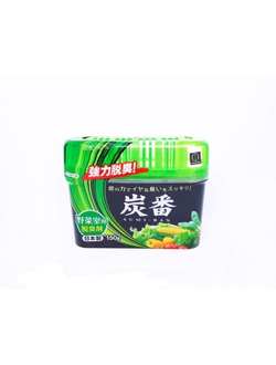 Древесный уголь для устранения запаха в овощном отделении холодильника Sumiban (150 гр)