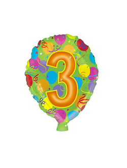 Фольгированный шар с рисунком 18 дюймов (45 см)