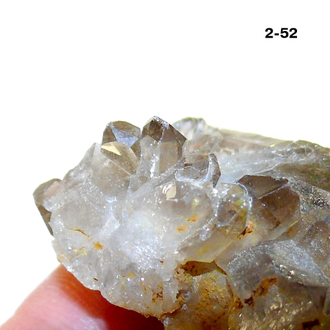 Раухтопаз натуральный (микро-друза) Казахстан №2-52: 31,6г - 47*33*24мм