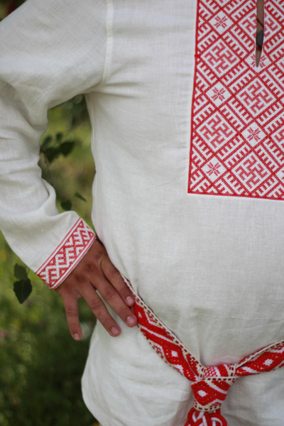 Рубаха славянская "Алатырь-Одолень Трава"